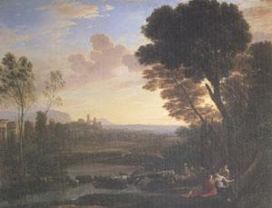 Claude Lorrain Ulysses Returns Chryseis to Her Father (mk05) oil painting image
